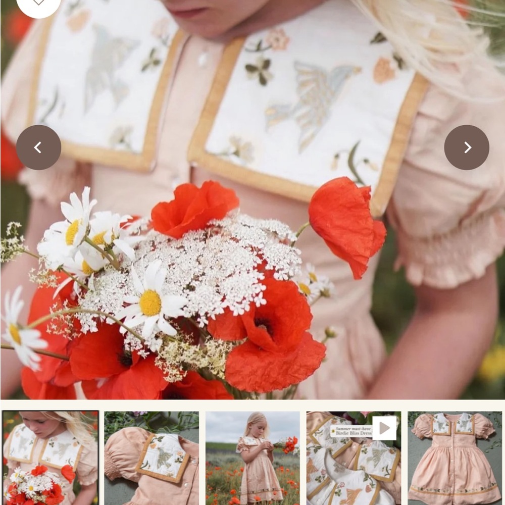 Shirley Bredal Birdie Bliss Dress (2-3) - Picture 3 of 13